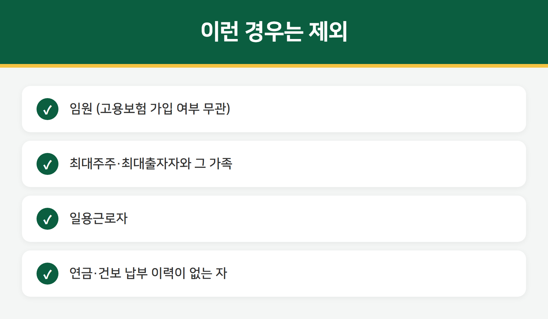 중소기업 소득세 감면 제외 대상