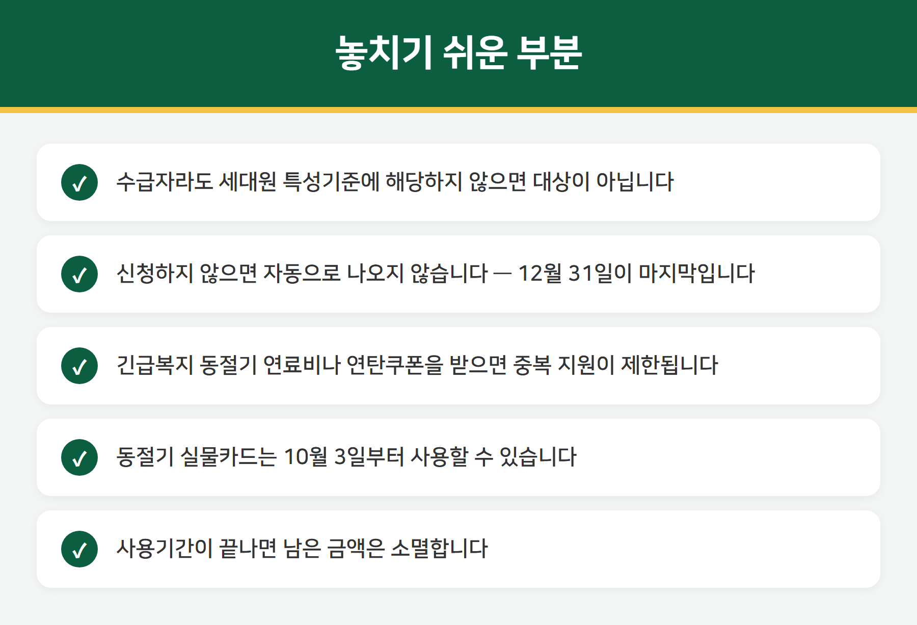 에너지바우처 주의사항