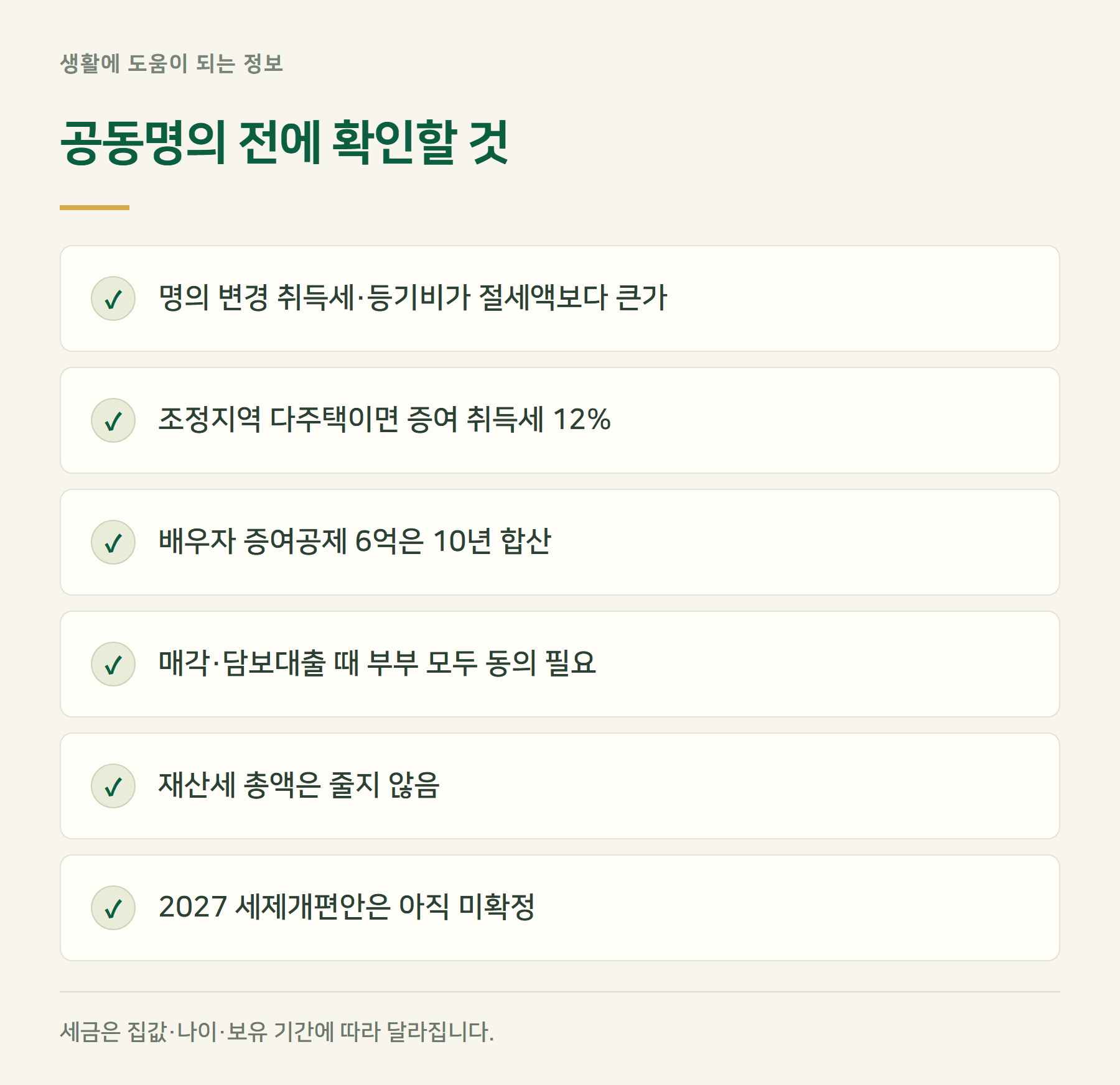 주의