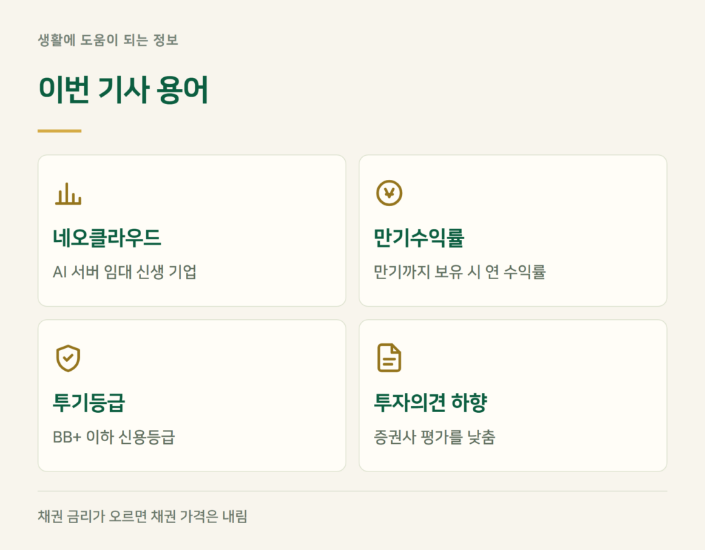 이번 기사에 나온 용어